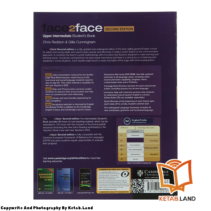 کتاب Upper Intermediate Face 2 Face 2nd - Image 3