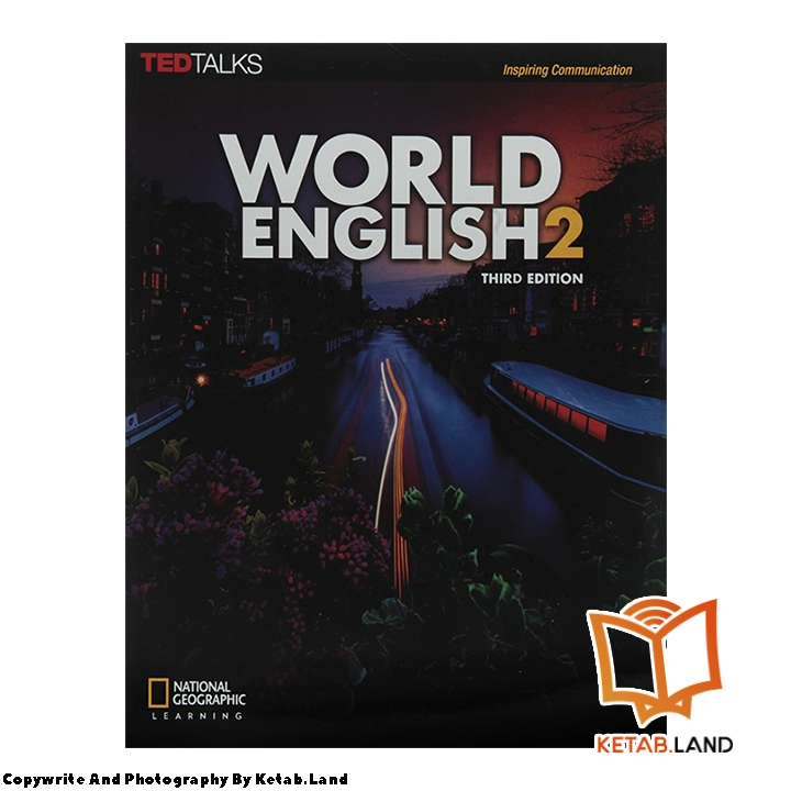 قیمت و خرید کتاب World English 2 3rd از کتاب لند - تصویر دوم - تصویر جلد روی کتاب