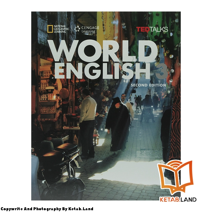 قیمت و خرید کتاب World English 3 2nd از کتاب لند - تصویر دوم - تصویر جلد روی کتاب