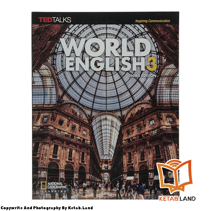 قیمت و خرید کتاب World English 3 3rd از کتاب لند - تصویر دوم - تصویر جلد روی کتاب