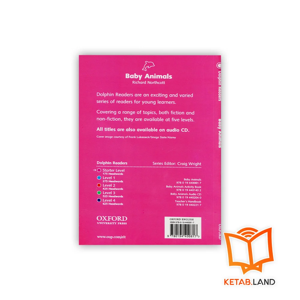 قیمت کتاب بی بی انیمالز دلفین ریدرز سطح استارتر