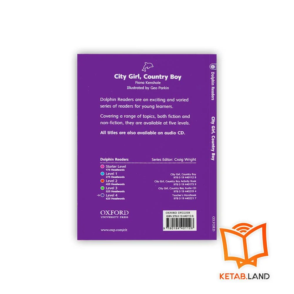 قیمت کتاب دلفین ریدرز 4 سی تی گرل کانتری بوی