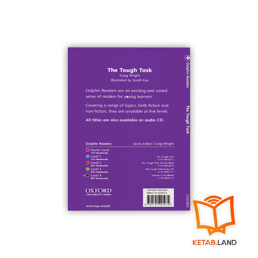 قیمت کتاب دلفین ریدرز 4 توف تسک