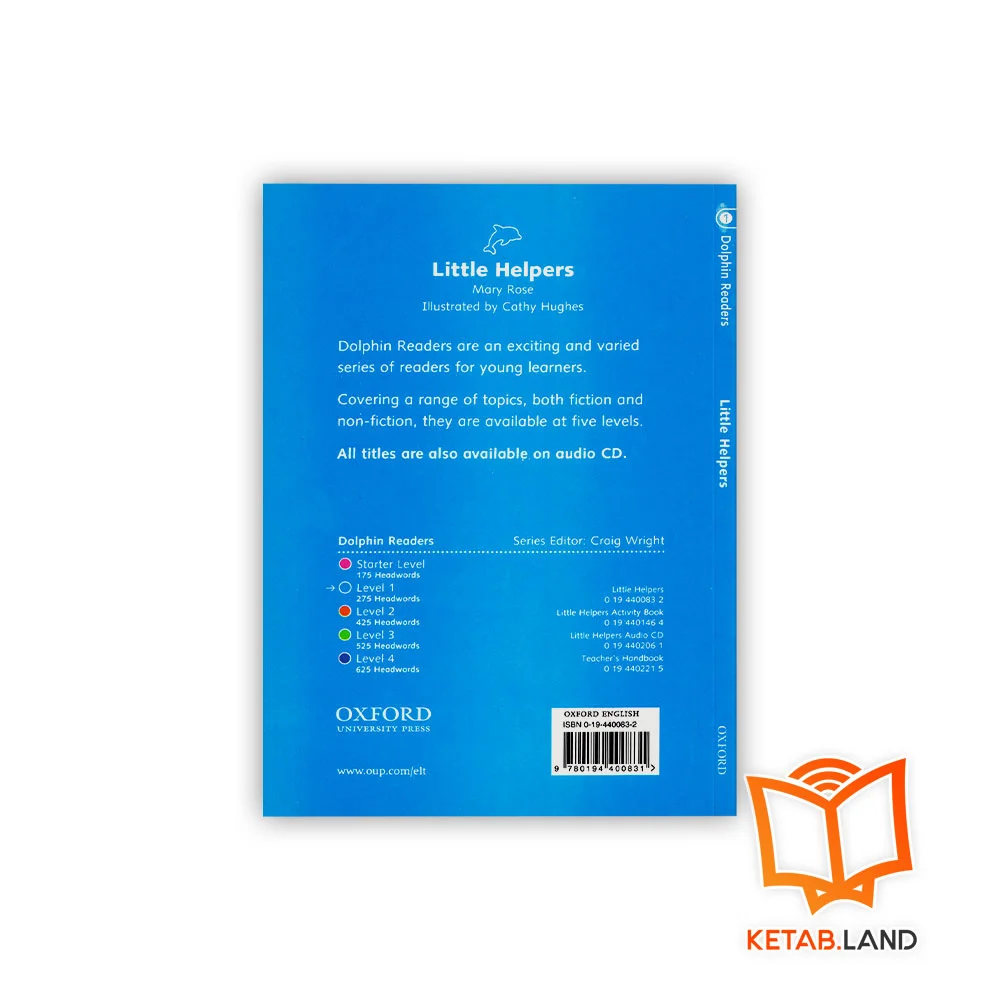 کتاب Little Helpers Dolphin Readers 1 - Image 2
