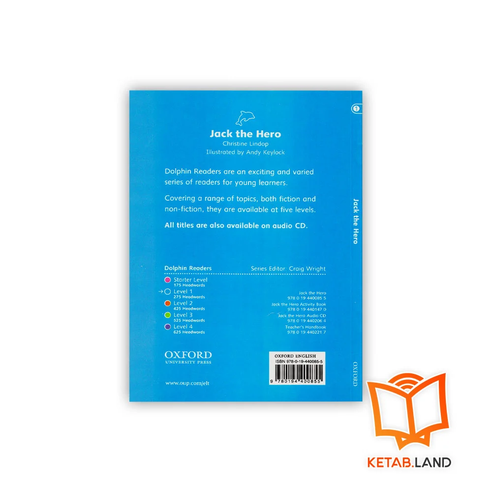 کتاب Jack the Hero Dolphin Readers 1 - Image 2