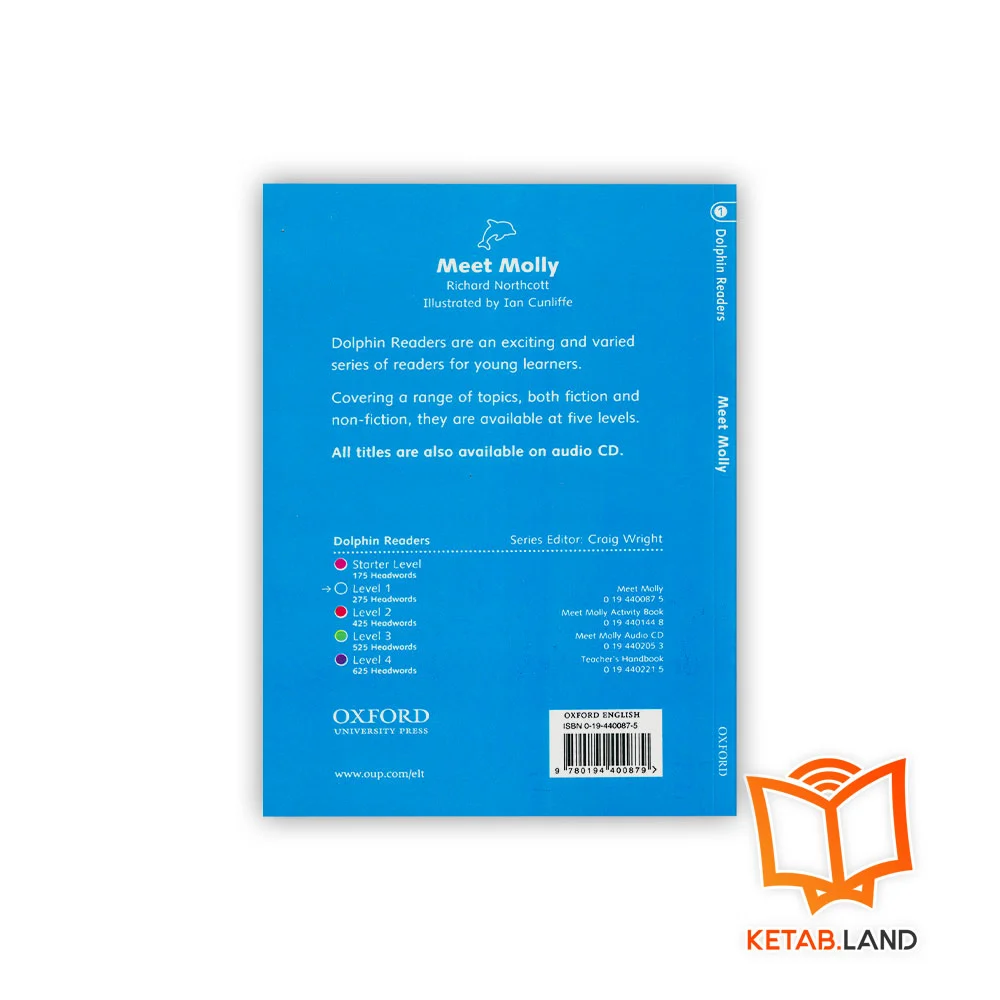 قیمت کتاب دلفین ریدرز میت مولی