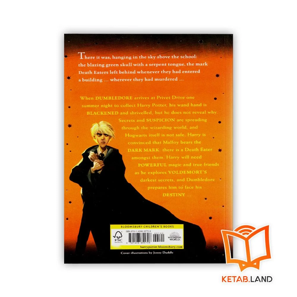 پک مجموعه کتاب های Harry Potter طلاکوب مشابه اورجینال - Image 17