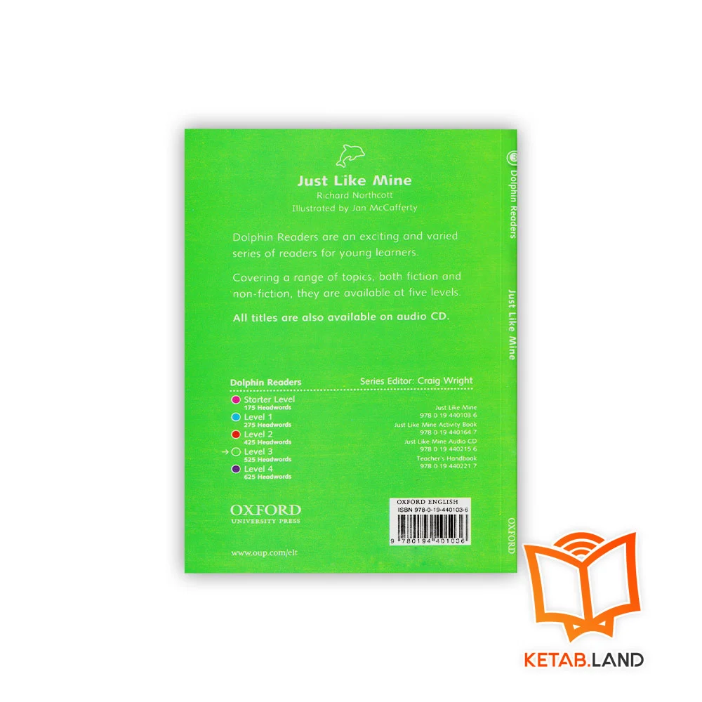 کتاب Just Like Mine Dolphin Readers 3 - Image 2