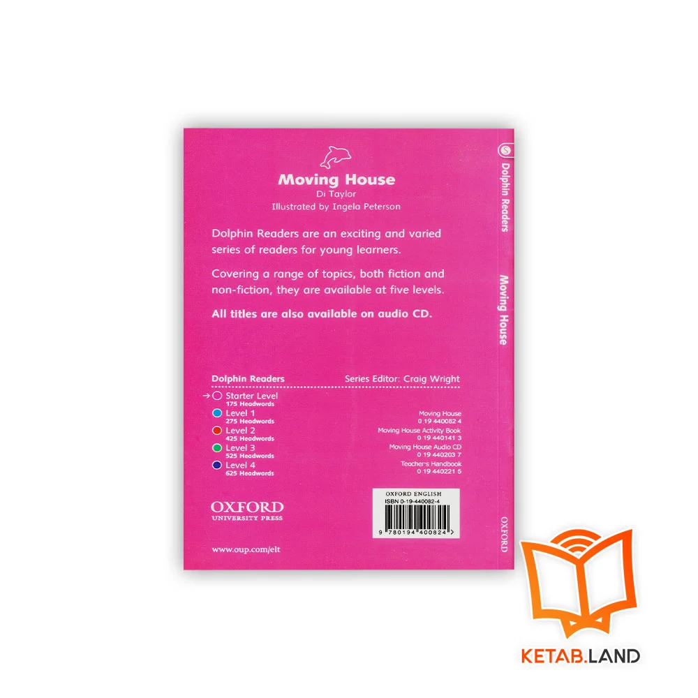 قیمت کتاب موینگ هوس دلفین ریدرز سطح استارتر