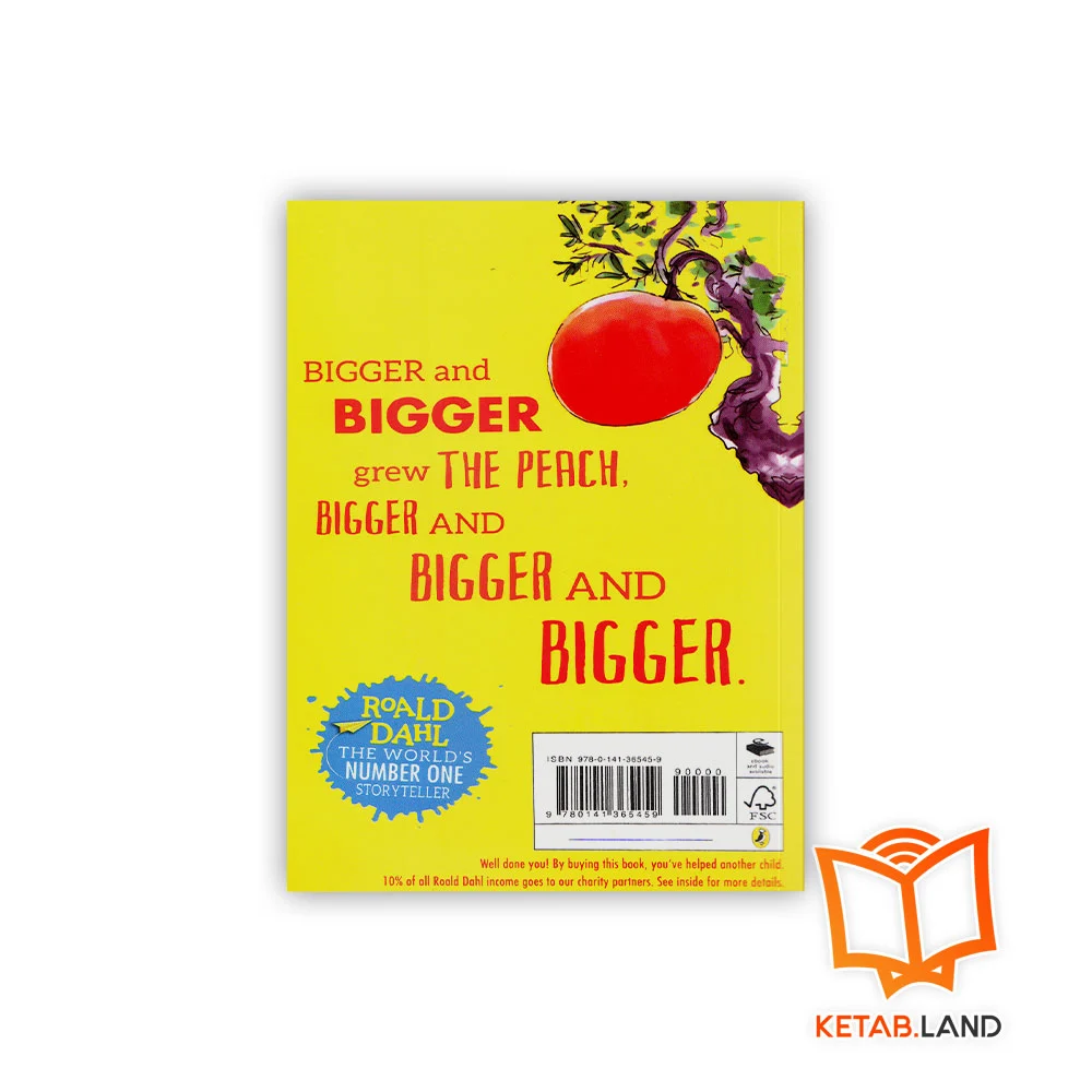 قیمت رمان جیمز و هلو عظیم الجثه