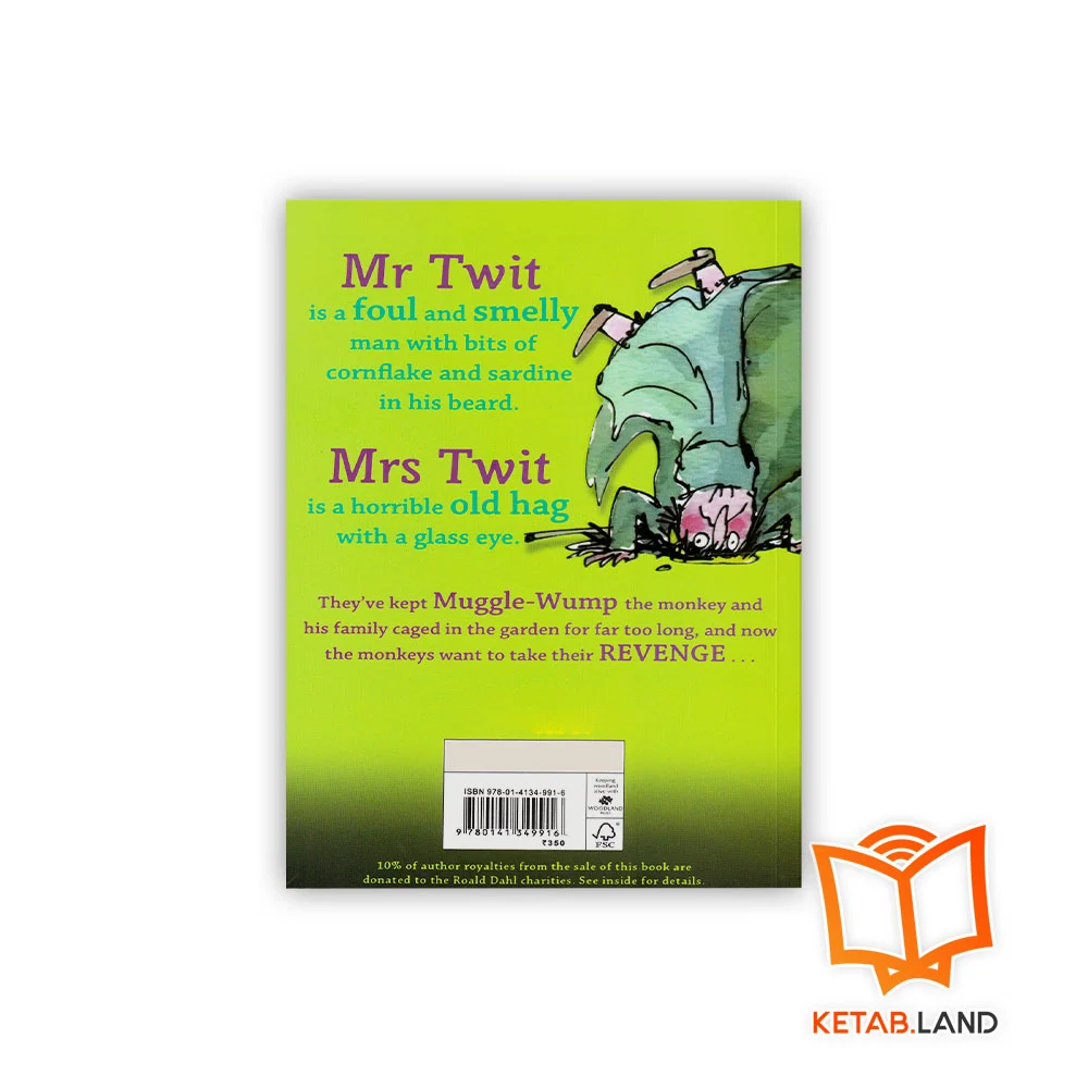 قیمت کتاب توییت رولد دال