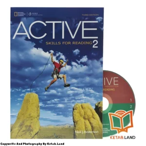 قیمت و خرید کتاب Active Skills For Reading 2 3rd از کتاب لند - تصویر اصلی - تصویر جلد روی کتاب به همراه DVD