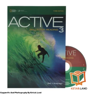 قیمت و خرید کتاب Active Skills For Reading 3 3rd از کتاب لند - تصویر اصلی - تصویر جلد روی کتاب به همراه DVD