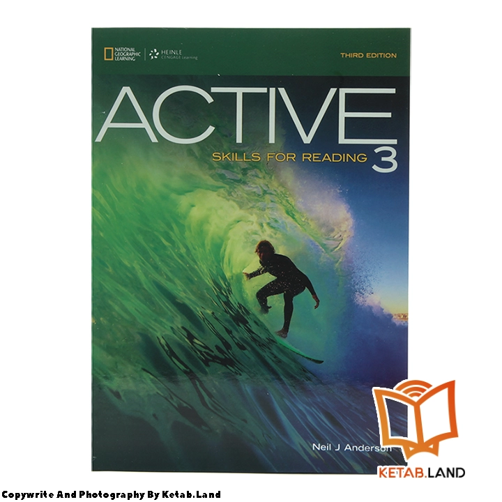 قیمت و خرید کتاب Active Skills For Reading 3 3rd از کتاب لند - تصویر دوم - تصویر جلد روی کتاب