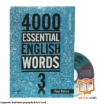 قیمت و خرید کتاب 4000 Essential English Words 3 2nd از کتاب لند - تصویر اصلی - تصویر جلد روی کتاب به همراه DVD