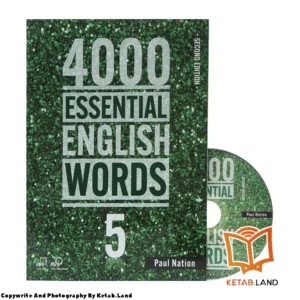 قیمت و خرید کتاب 4000 Essential English Words 5 2nd از کتاب لند - تصویر اصلی - تصویر جلد روی کتاب به همراه DVD