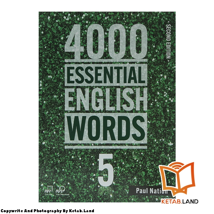 قیمت و خرید کتاب 4000 Essential English Words 5 2nd از کتاب لند - تصویر دوم - تصویر جلد روی کتاب