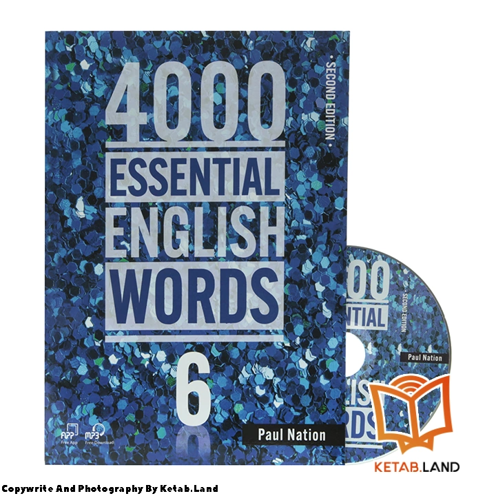 قیمت و خرید کتاب 4000 Essential English Words 6 2nd از کتاب لند - تصویر اصلی - تصویر جلد روی کتاب به همراه DVD
