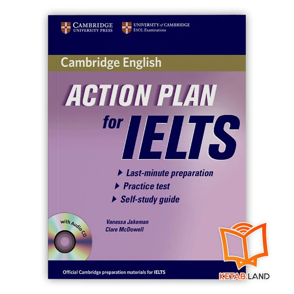خرید کتاب اکشن پلن فور آیلتس جنرال