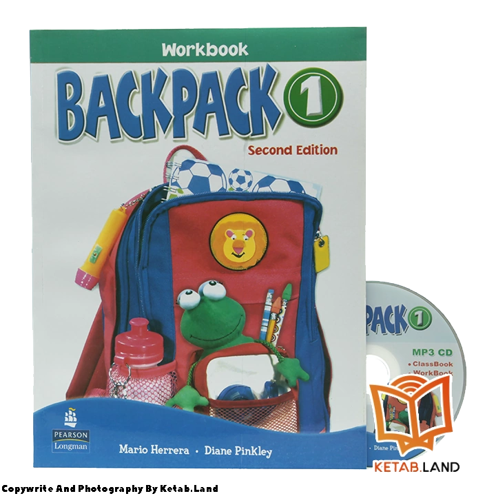 قیمت و خرید کتاب Backpack 1 2nd از کتاب لند - تصویر چهارم - تصویر متعلقات همراه کتاب - کتاب کار و DVD