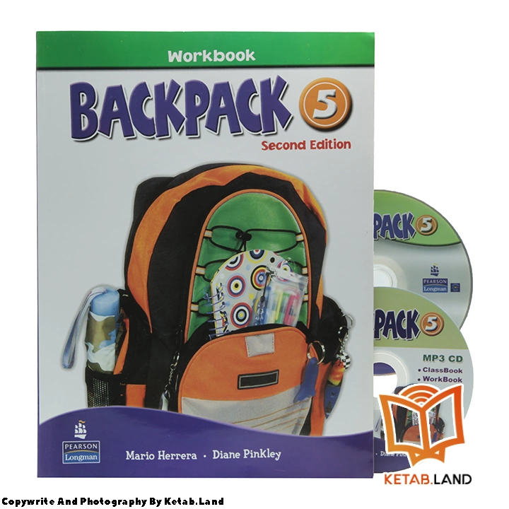 قیمت و خرید کتاب Backpack 5 2nd از کتاب لند - تصویر چهارم - تصویر متعلقات همراه کتاب - کتاب کار و DVD