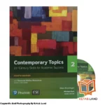قیمت و خرید کتاب Contemporary Topics 2 4th از کتاب لند - تصویر اصلی - تصویر جلد روی کتاب به همراه DVD
