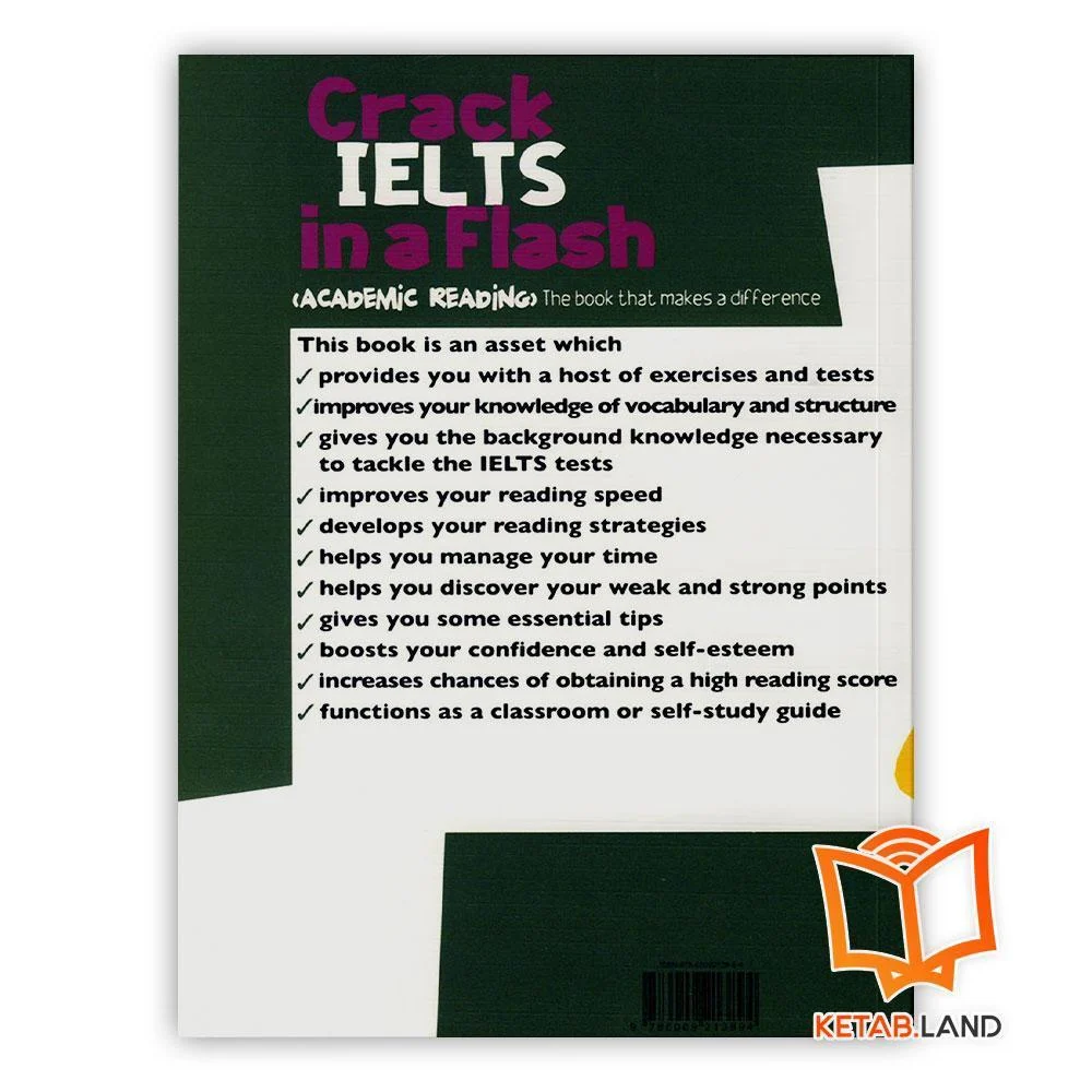 قیمت کتاب انگلیسی کرک آیلتس این فلش آکادمیک ریدینگ