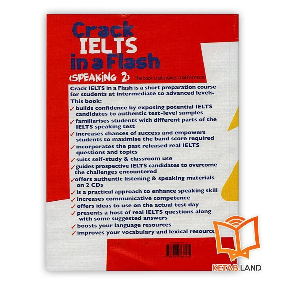 کتاب Crack IELTS in a Flash Speaking 2 - Image 2