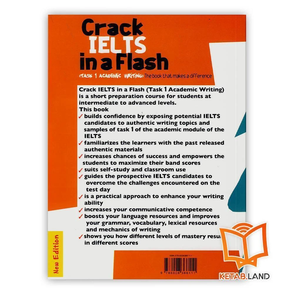 قیمت کتاب انگلیسی کرک آیلتس این فلش رایتینگ آکادمیک1