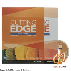 قیمت و خرید کتاب Cutting Edge Intermediate 3rd از کتاب لند - تصویر اصلی - تصویر اول - تصویر جلد روی کتاب به همراه کتاب کار و DVD