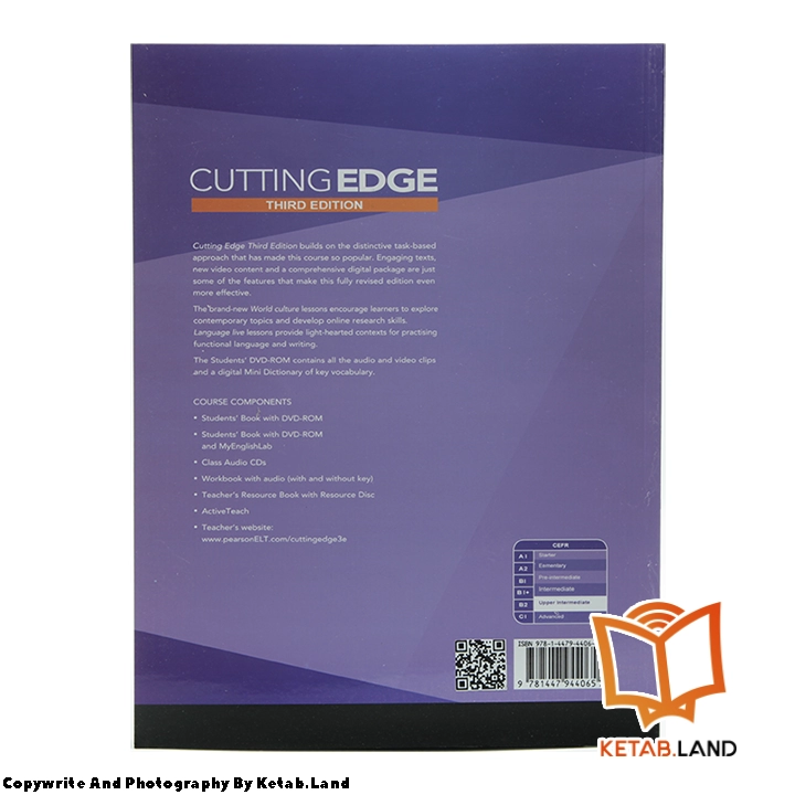 قیمت و خرید کتاب Cutting Edge Upper-Intermediate 3rd از کتاب لند - تصویر سوم - تصویر جلد پشت کتاب