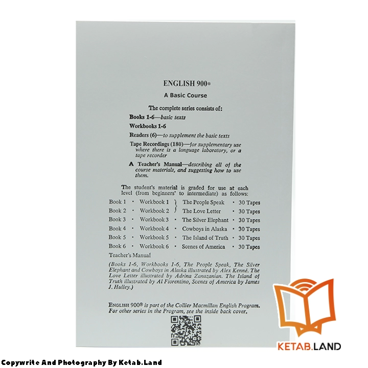 قیمت و خرید کتاب English 900 1 از کتاب لند - تصویر سوم - تصویر جلد پشت کتاب