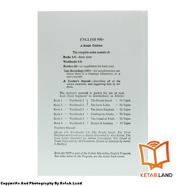 قیمت و خرید کتاب English 900 3 از کتاب لند - تصویر سوم - تصویر جلد پشت کتاب