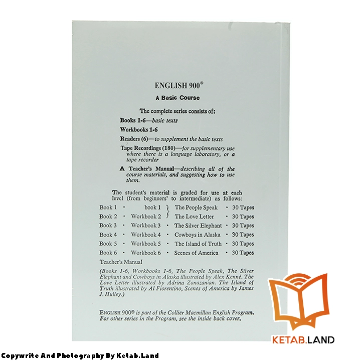 قیمت و خرید کتاب English 900 5 از کتاب لند - تصویر سوم - تصویر جلد پشت کتاب