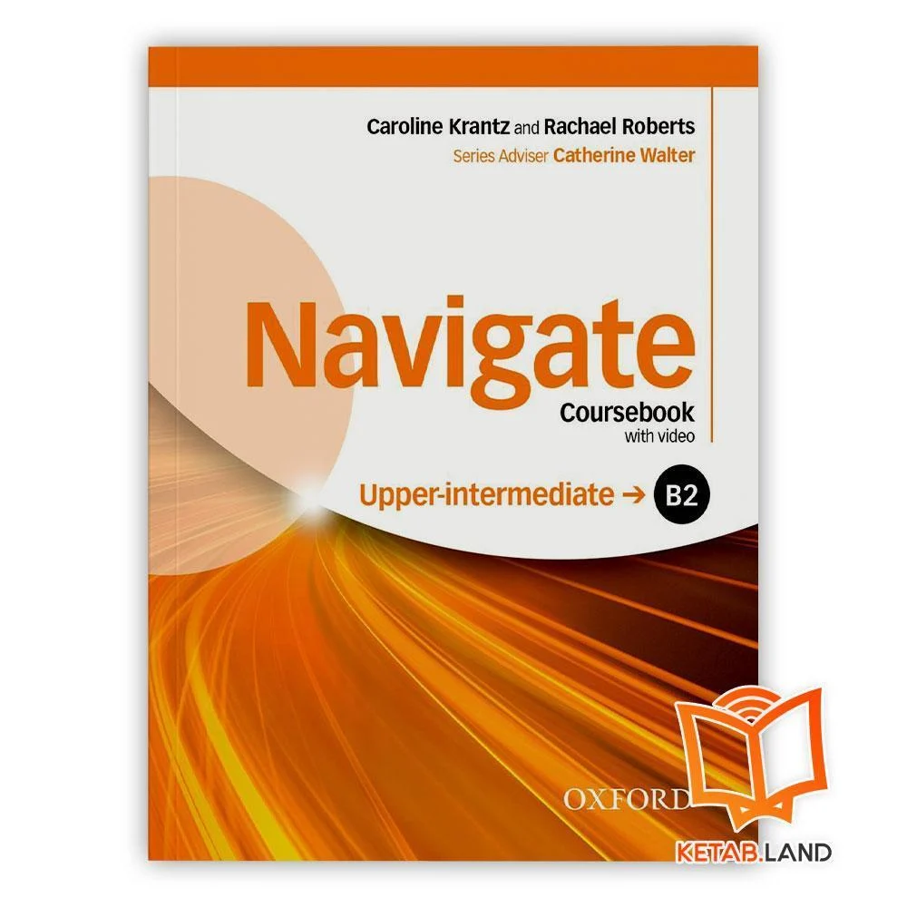 Navigate-UPPER+SB+WB+DVD-گلاسه-رحلی خرید کتاب انگلیسی نویگیت آپر اینترمدیت