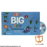 قیمت و خرید کتاب New Big Fun 1 از کتاب لند - تصویر اصلی - تصویر اول - تصویر جلد روی کتاب به همراه کتاب کار و DVD