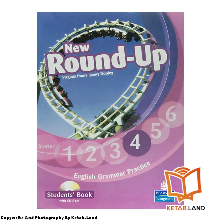 قیمت و خرید کتاب New Round-Up 4 از کتاب لند - تصویر دوم - تصویر جلد روی کتاب