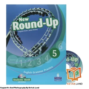 قیمت و خرید کتاب New Round-Up 5 از کتاب لند - تصویر اصلی - تصویر جلد روی کتاب به همراه DVD