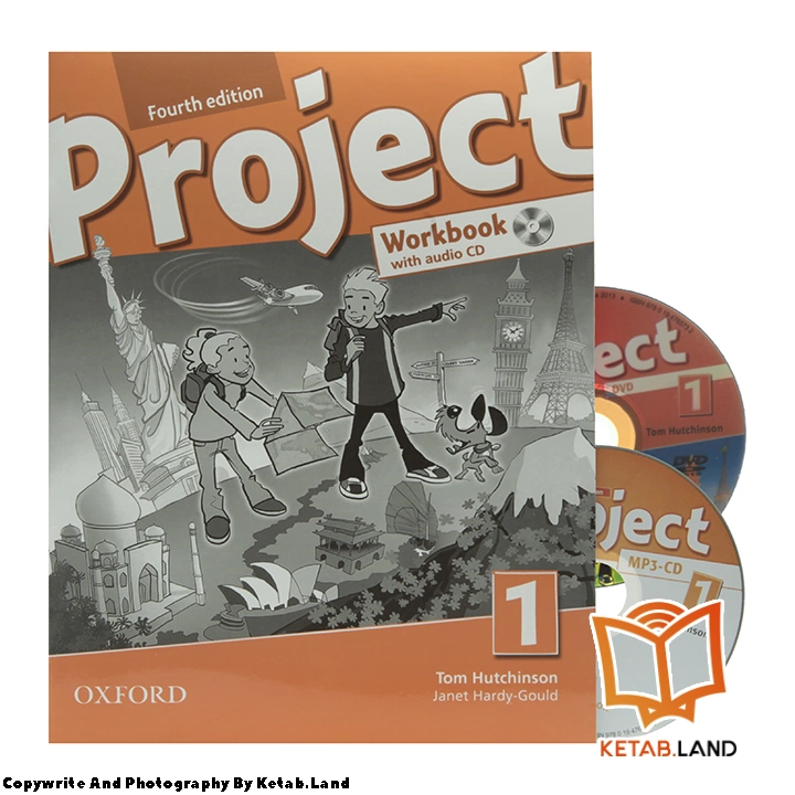 قیمت و خرید کتاب Project 1 4th از کتاب لند - تصویر چهارم - تصویر متعلقات همراه کتاب - کتاب کار و DVD