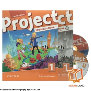 قیمت و خرید کتاب Project 1 4th از کتاب لند - تصویر اصلی - تصویر اول - تصویر جلد روی کتاب به همراه کتاب کار و DVD