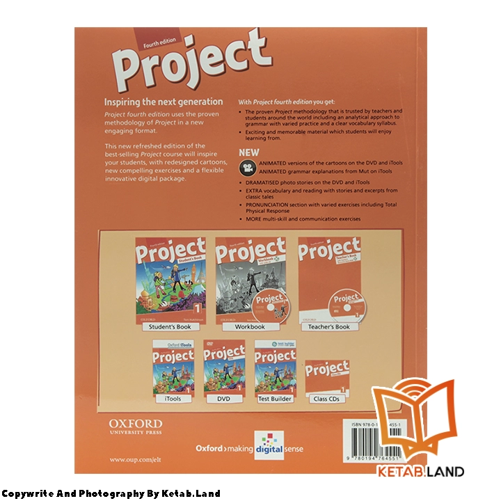 قیمت و خرید کتاب Project 1 4th از کتاب لند - تصویر سوم - تصویر جلد پشت کتاب