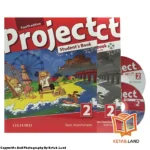 قیمت و خرید کتاب Project 2 4th از کتاب لند - تصویر اصلی - تصویر اول - تصویر جلد روی کتاب به همراه کتاب کار و DVD