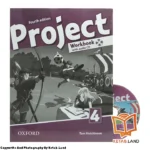 قیمت و خرید کتاب Project 4 4th از کتاب لند - تصویر چهارم - تصویر متعلقات همراه کتاب - کتاب کار و DVD