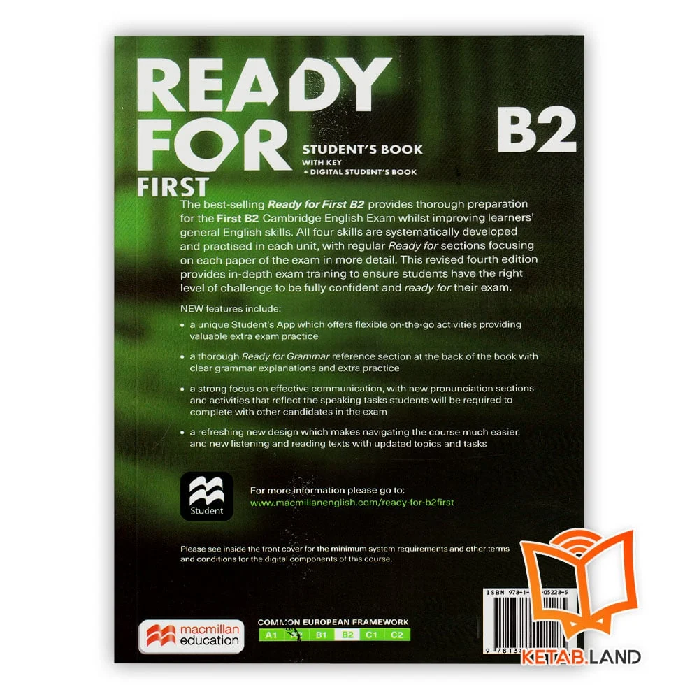 قیمت کتاب Ready for First B2 4th