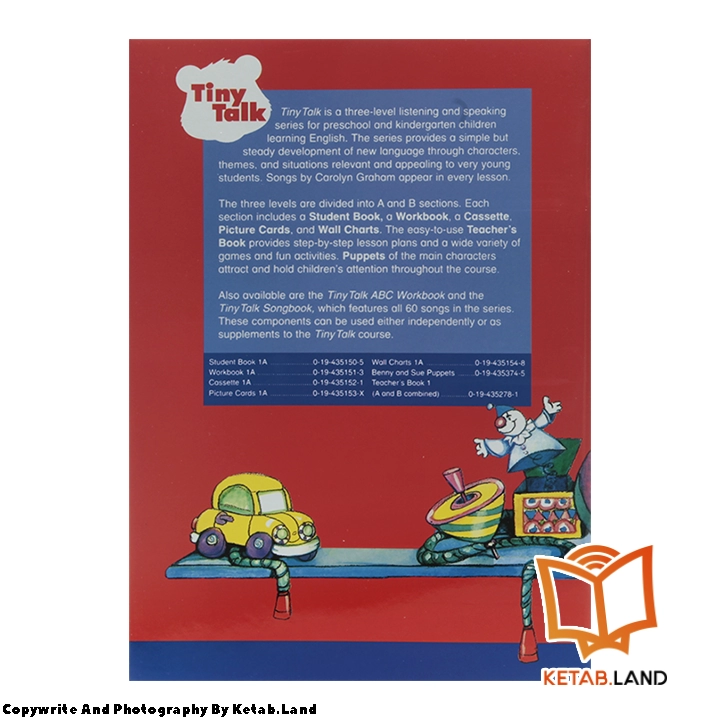 قیمت و خرید کتاب Tiny Talk 1A از کتاب لند - تصویر سوم - تصویر جلد پشت کتاب