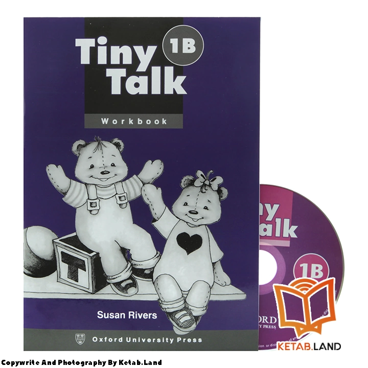 قیمت و خرید کتاب Tiny Talk 1B از کتاب لند - تصویر چهارم - تصویر متعلقات همراه کتاب - کتاب کار و DVD