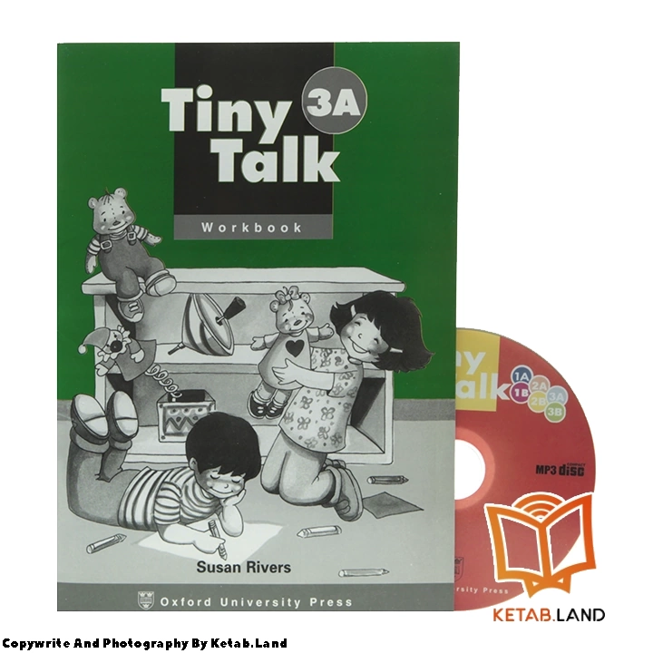 قیمت و خرید کتاب Tiny Talk 3A از کتاب لند - تصویر چهارم - تصویر متعلقات همراه کتاب - کتاب کار و DVD