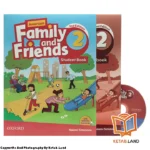 قیمت و خرید کتاب American Family and Friends 2 2nd از کتاب لند - تصویر اصلی - تصویر اول - تصویر جلد روی کتاب به همراه کتاب کار، DVD