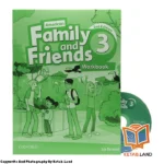 قیمت و خرید کتاب American Family and Friends 3 2nd از کتاب لند - تصویر چهارم - تصویر متعلقات همراه کتاب - کتاب کار و DVD