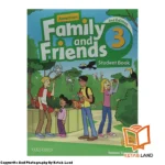 قیمت و خرید کتاب American Family and Friends 3 2nd از کتاب لند - تصویر دوم - تصویر جلد روی کتاب